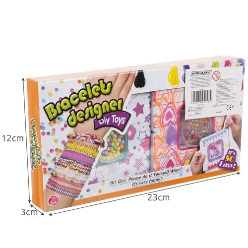 Set za Izradu Narukvica, 23x12x3cm, Višebojni, 6+