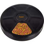 Automatski Dispenzer Hrane za Kućne Ljubimce 30x30x6 cm Crni