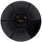 Automatski Dispenzer Hrane za Kućne Ljubimce 30x30x6 cm Crni