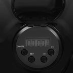 Automatski Dispenzer Hrane za Kućne Ljubimce 30x30x6 cm Crni