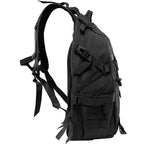 Crni Planinarski Ruksak XL 50 x 30 x 22 cm, 25 l s Kišnom Navlakom