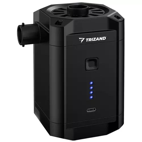 Baterijska Pumpa za Madrace, 13 x 9.2 x 7.5 cm, Crna