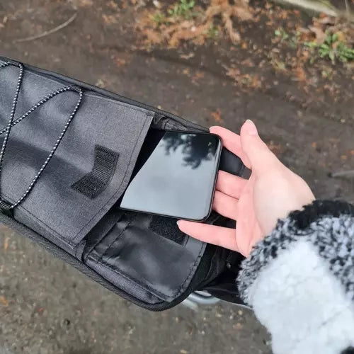 Termalna Torba za Bicikl 40 x 16 x 17 cm Crna, 9 l