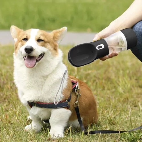 Putna Boca s Posudom za Pse 27/7/7cm 200ml/100ml