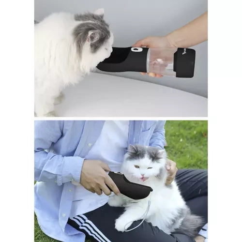 Putna Boca s Posudom za Pse 27/7/7cm 200ml/100ml