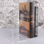 Set Prozirnih Stalka za Knjige 6 Komada 18.5 x 12 x 12 cm