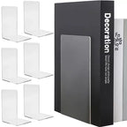 Set Prozirnih Stalka za Knjige 6 Komada 18.5 x 12 x 12 cm