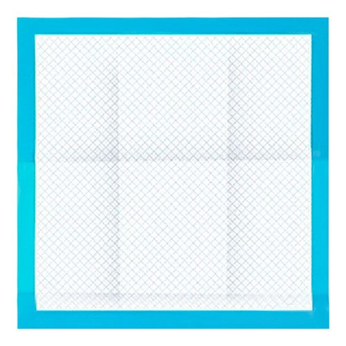 Higijenske Podloge 60x60 cm, 50 Komada + 30 Vrećica za Izmet, Plavo/Bijelo