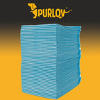 Higijenske Podloge 60x90 cm, 50 Komada + 30 Vrećica za Izmet, Plavo/Bijelo