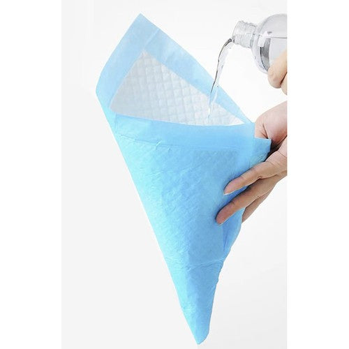 Higijenske Podloge 60x90 cm 100 Komada s Vrećicama za Izmet 30 Komada Plavo/Bijelo