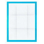 Higijenske Podloge 60x90 cm 100 Komada s Vrećicama za Izmet 30 Komada Plavo/Bijelo