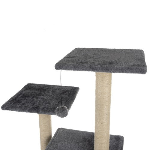 Penjalica za mačke i stupovi za grebanje 71 cm sivo