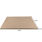 Drvena Puzzle Ploča s 4 Ladice 89 x 69 x 3.5 cm Smeđa