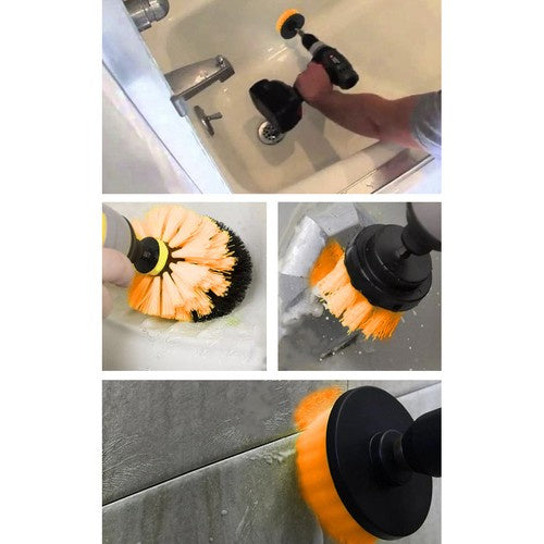 Set Četki i Spužvi za Bušilicu 22 Komada s 8 mm Prihvatom