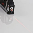 Laserska Libela s Mjerom 250 cm i Tri Libele, Crvena, 18 x 6 x 3 cm