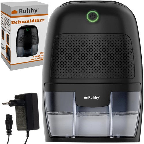 Aparat za Uklanjanje Vlage 600 ml Crni, 22.5W, 21 x 15 x 11 cm