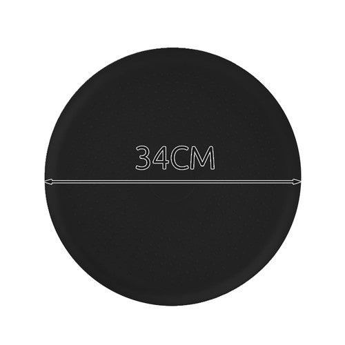 Senzomotorni Jastuk s Pumpom 34 cm Crni