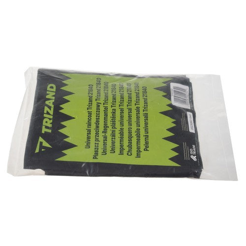 Univerzalni Crni Kišni Ogrtač s Kapuljačom 145 x 70 cm