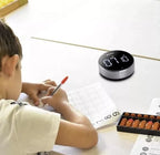 Elektronički Kuhinjski Timer s LED Zaslonom i Magnetom, Crni, 7.7x7.7x2.6 cm