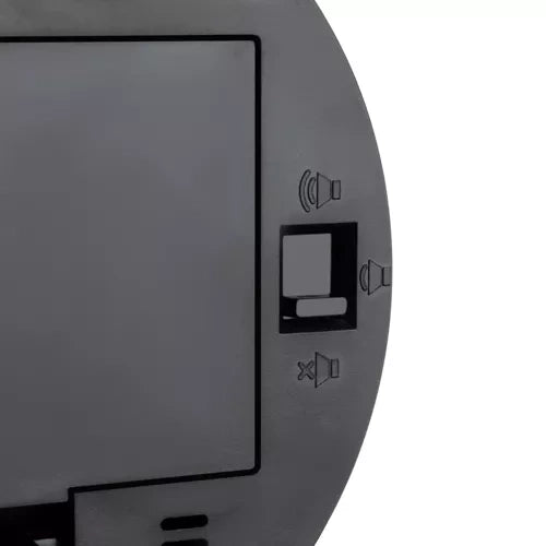 Elektronički Kuhinjski Timer s LED Zaslonom i Magnetom, Crni, 7.7x7.7x2.6 cm