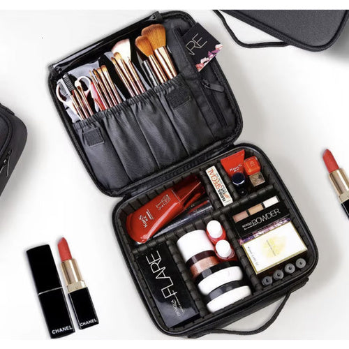 Kozmetička Torbica Organizator 26 x 9 x 28 cm Crna