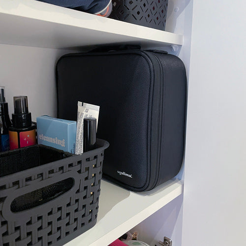 Kozmetička Torbica Organizator 26 x 9 x 28 cm Crna