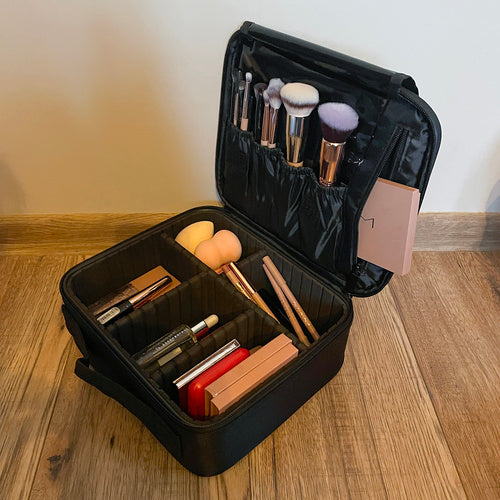 Kozmetička Torbica Organizator 26 x 9 x 28 cm Crna