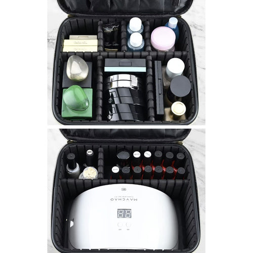 Kozmetička Torbica Organizator 26 x 9 x 28 cm Crna