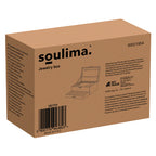 Elegantna Zelena Kutija za Nakit 11.5 x 24.5 x 17.5 cm s Ključem