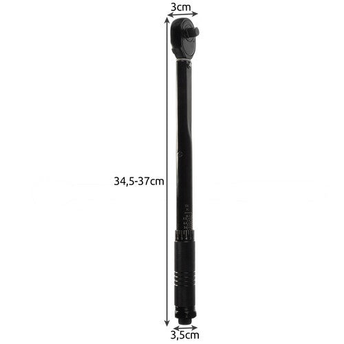 Dinamometarski Ključ 3/8 7-112Nm s Kutijom, 34.5-37 cm