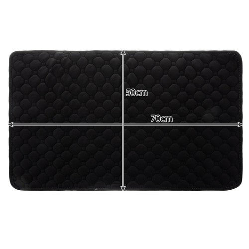 Higijenska Podloga za Kućne Ljubimce 70x50 cm Crna