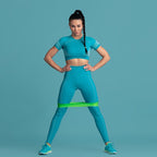 Set Elastičnih Traka za Vježbanje 5 Komada s Torbicom 30 x 5 cm