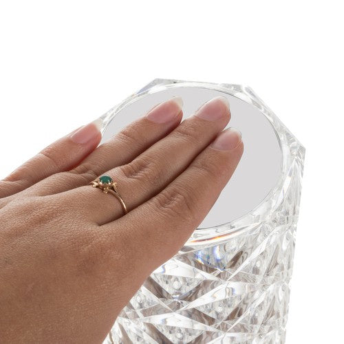 Lampa s Projektorom Ruže, 9 x 21 cm, Prozirna, LED, 16 Boja