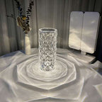 Lampa s Projektorom Ruže, 9 x 21 cm, Prozirna, LED, 16 Boja