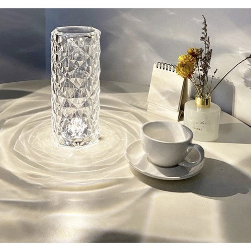 Lampa s Projektorom Ruže, 9 x 21 cm, Prozirna, LED, 16 Boja