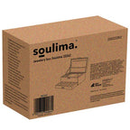 Elegantna Crna Kutija za Nakit 11.5 x 24.5 x 17.5 cm s Ključem