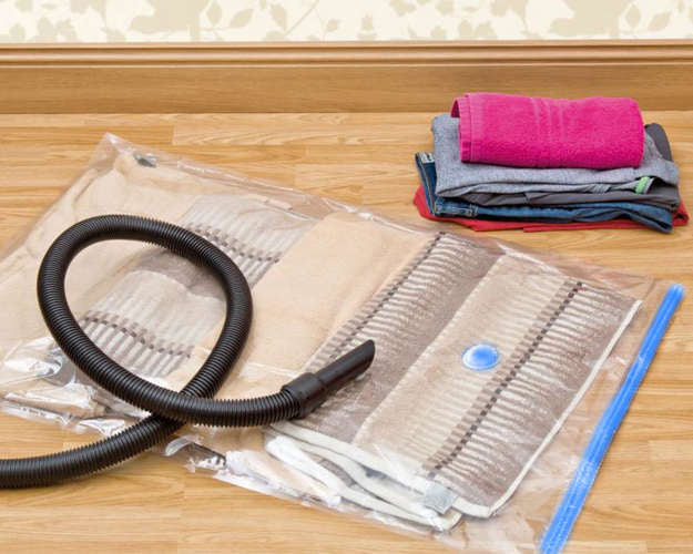 Set Vakuumskih Vrećica 15 Komada 50x70cm, 60x80cm, 70x100cm Prozirno/Plavo