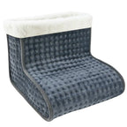 Električni Grijač Za Stopala S Daljinskim, 30 x 30 x 24 cm, Siva