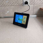 Bežična Meteo Stanica s LCD Ekranom i Vanjskim Senzorom 17.5x7x13cm