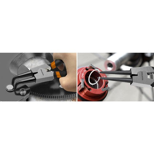 Set Kliješta za Seger Prstene 4 Komada, Crna