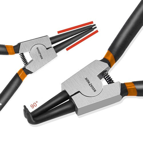 Set Kliješta za Seger Prstene 4 Komada, Crna