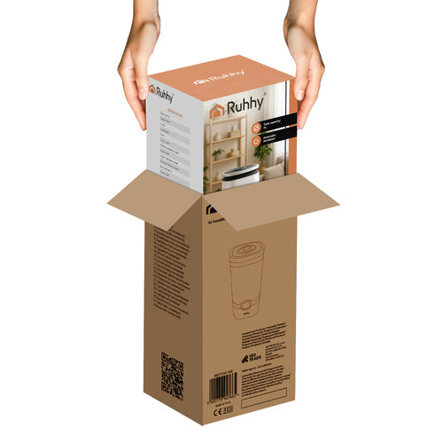 Ultrazvučni Ovlaživač Zraka s Ionizatorom i Aromaterapijom 4l Bijeli