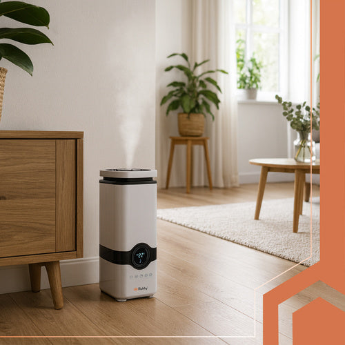 Ultrazvučni Ovlaživač Zraka s Ionizatorom i Aromaterapijom 4l Bijeli