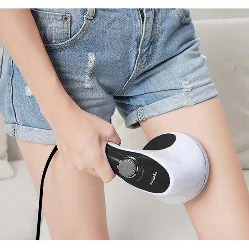 9-u-1 Masažer za Mršavljenje s Infracrvenom Funkcijom, 25 x 16 x 9 cm, Crno-Bijeli