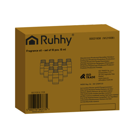 Set Mirisnih Ulja 10 x 15 ml u Poklon Kutiji