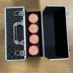 XL Kozmetički Kofer 42.5 x 35 x 24.5 cm Crno-Srebrni