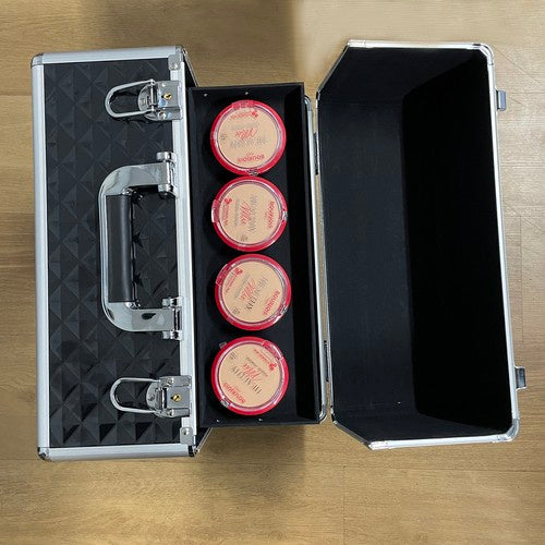 XL Kozmetički Kofer 42.5 x 35 x 24.5 cm Crno-Srebrni