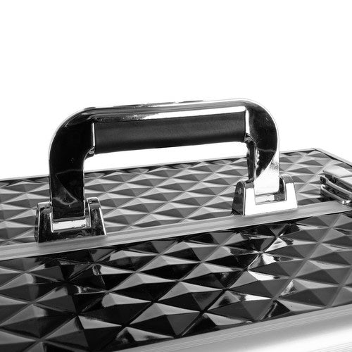 XL Kozmetički Kofer 42.5 x 35 x 24.5 cm Crno-Srebrni