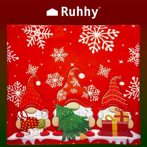 Dekorativna Jastučnica 45x45 cm Božićni Motiv Crveno-Zelena