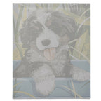 Slikanje Po Brojevima 40x30 cm – Pas, Platno na Drvenom Ramu